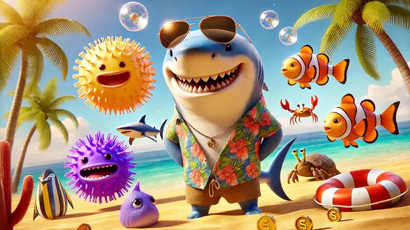 Aksi target bawah laut untuk kategori tembak ikan GLOWIN88